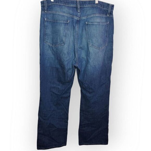 FRAME Women's Plus Size Le Jane Cropped Jeans Atrium Wash size 32 / 14 - Picture 4 of 8